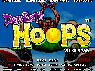 Dataeast's Hoops Ver. '96 screenshot