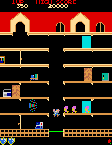 Mappy Arcade Video Game By Namco 19