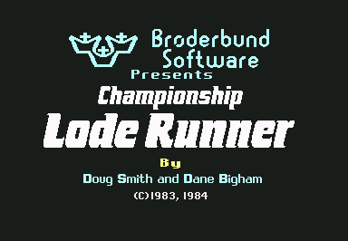 Championship Lode Runner screenshot