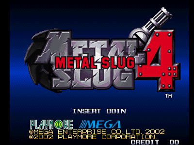 Metal Slug 4 [Model NGM-263] screenshot