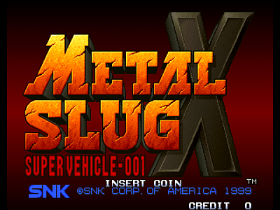 Metal Slug X - Super Vehicle-001 [Model NGM-250] screenshot
