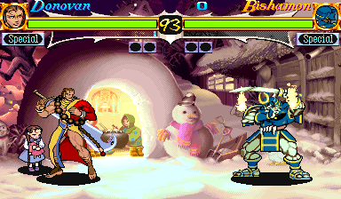 Night Warriors - Darkstalkers' Revenge [Blue Board] screenshot