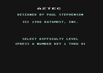 Aztec screenshot