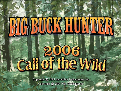 Big Buck Hunter 2006 - Call of the Wild screenshot
