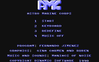 A.M.C. - Astro Marine Corps screenshot
