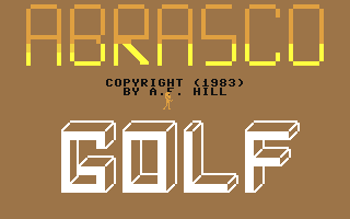 Abrasco Golf screenshot