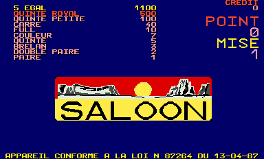 Saloon screenshot