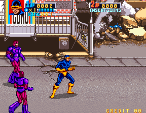 X-Men [2-Player model] screenshot