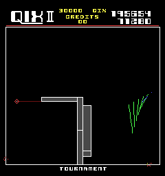 Qix II - Tournament screenshot