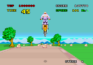 Enduro Racer [Upright model] screenshot
