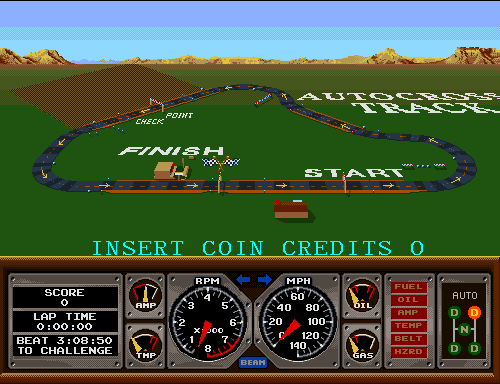 Race Drivin' [Cockpit model] screenshot