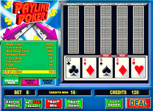 Payline Poker! screenshot