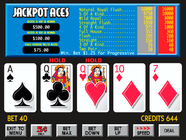 Jackpot Aces screenshot