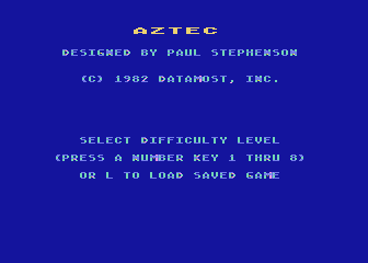 Aztec screenshot
