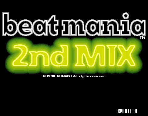 beatmania 2ndMix screenshot