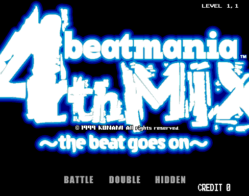 beatmania 4thMix the beat goes on screenshot