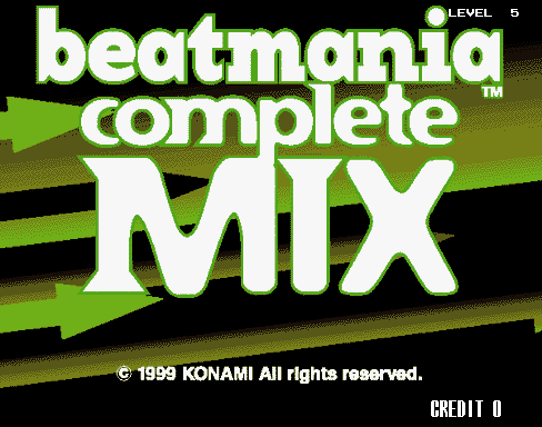 beatmania complete MIX [Model GX858] screenshot
