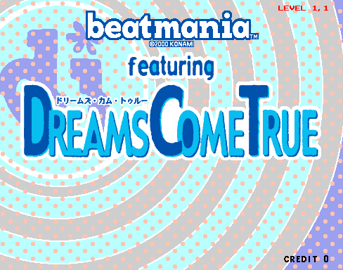 beatmania featuring Dreams Come True beatmania featuring Dreams Come True screenshot