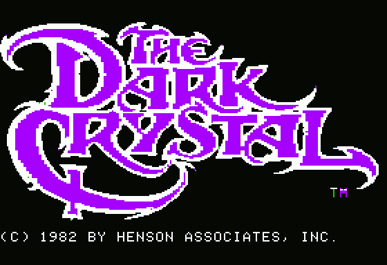 Hi-Res Adventure #6: The Dark Crystal screenshot