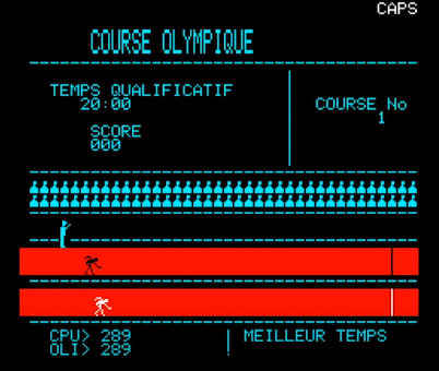 Course Olympique screenshot