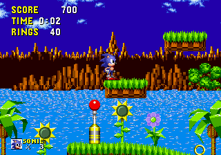 Sonic The Hedgehog [Model 01] screenshot