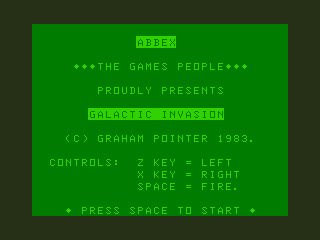 Galactic Invasion screenshot
