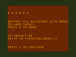 Bomber screenshot