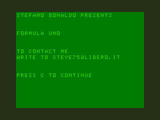 Formula Uno screenshot