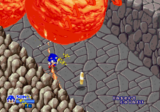 Segasonic The Hedgehog screenshot