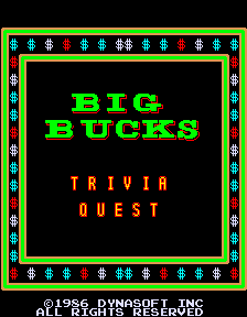 Big Bucks screenshot