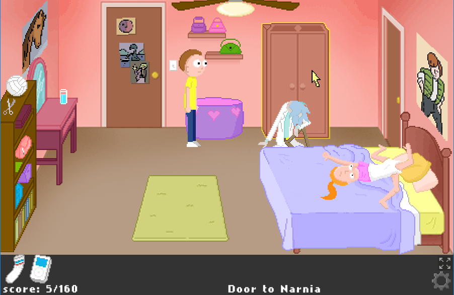 Rick and Morty - Rushed Licensed Adventure screenshot