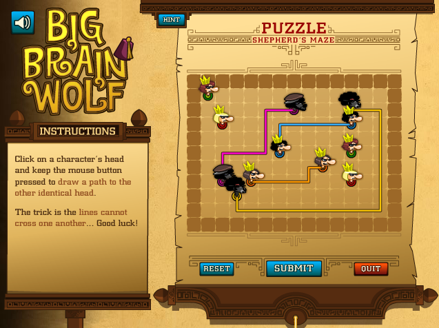 Big Brain Wolf screenshot