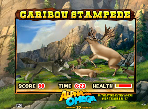 Caribou Stampede screenshot