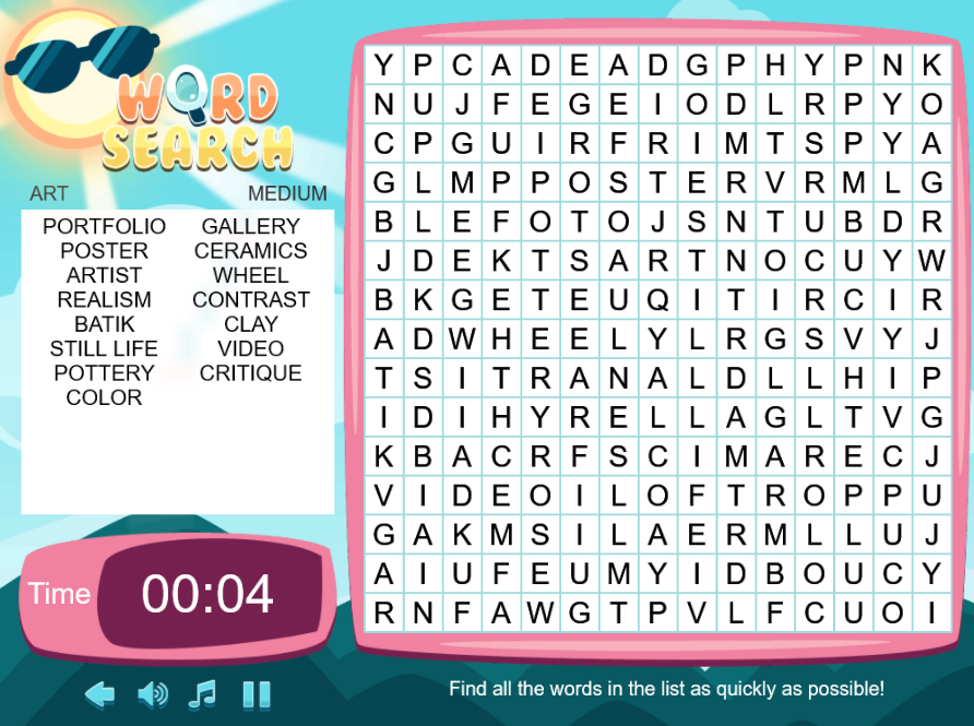 Shockwave Daily Word Search screenshot