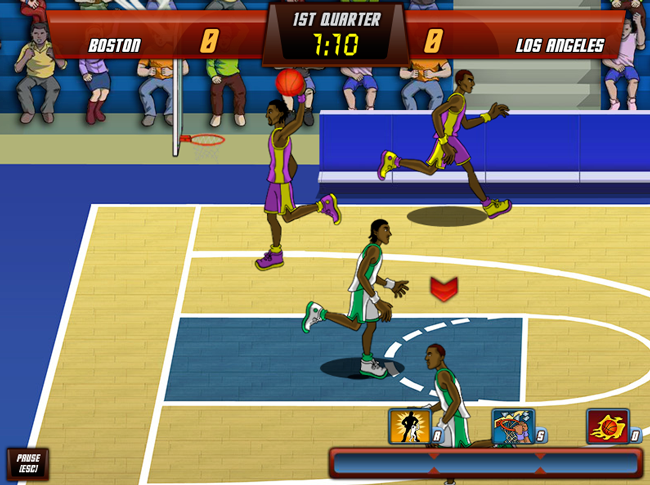 Slam Jam Basketball screenshot