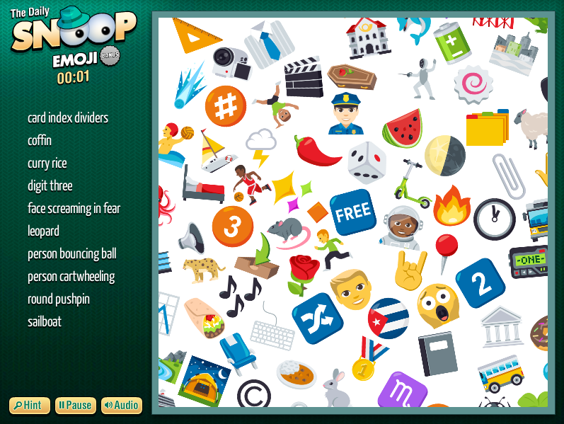 The Daily Snoop Emoji Bonus screenshot