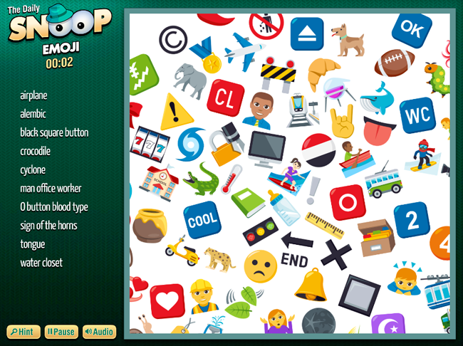 The Daily Snoop Emoji screenshot