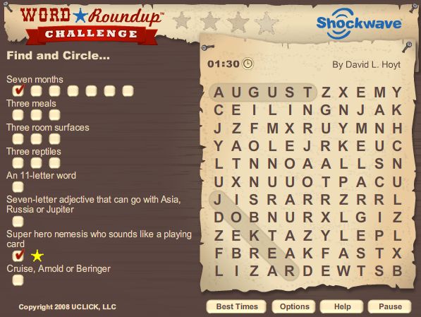 Word Roundup Challenge screenshot