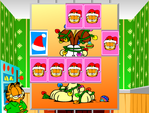 Garfield Christmas Mix-N-Match screenshot