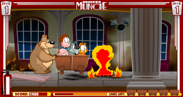 Garfield Escape from the Hotel Muncie screenshot