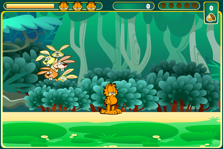 Garfield Mystical Forest Adventure screenshot