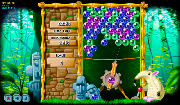 Jungle Bubble screenshot