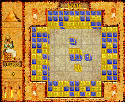 Brickshooter Egypt screenshot