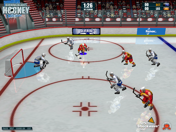 Burning Blades Hockey screenshot