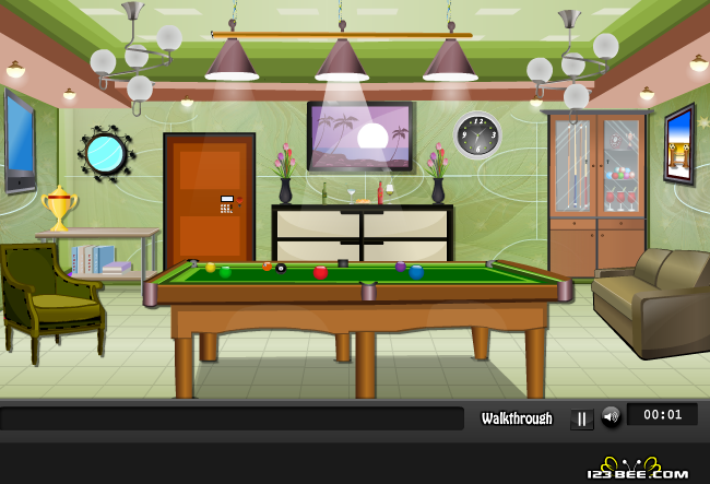 Billiard Room Escape screenshot
