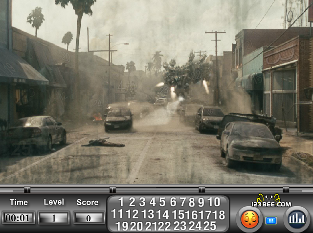 Battle Los Angeles - Find the Numbers screenshot