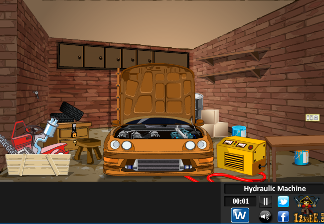 Auto Workshop Escape screenshot