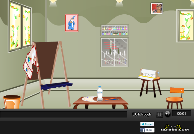Artists Room Escape screenshot