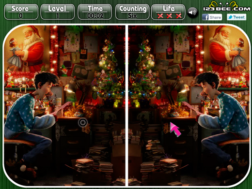 Arthur Christmas - Spot the Difference screenshot