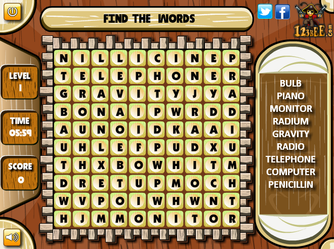 Antique Word Search screenshot